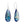 Natural Teardrop Dangles| Minimalist Accessories | Bohemian Earrings