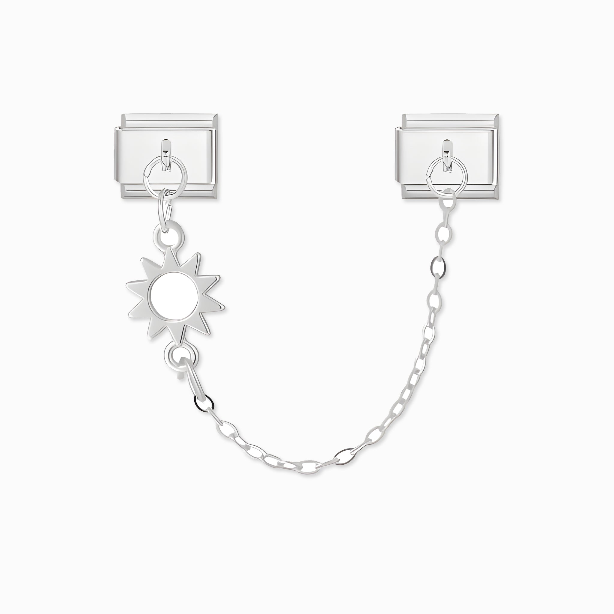 5219 - Double Gear Charm