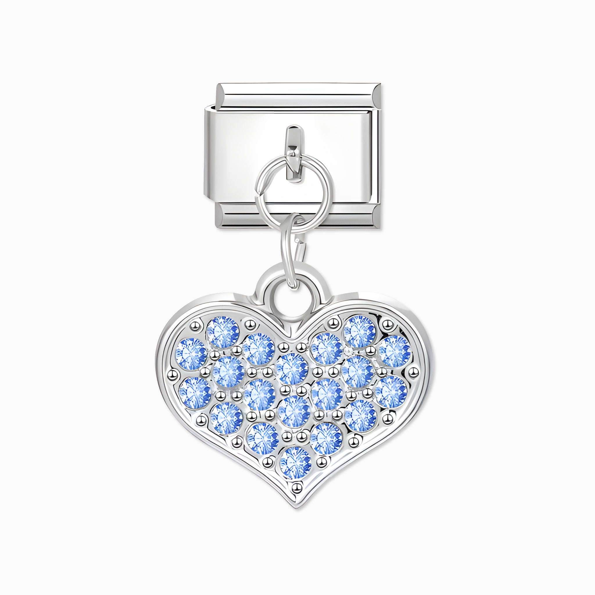 2680 - Blue Heart Pendant
