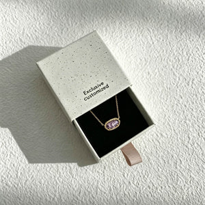 12 Birthstone Necklace