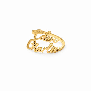 Women's Custom Name Ring | Personalized  Letter Ring