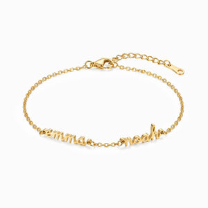 Personalized Letter Anklet