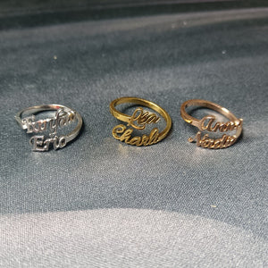 Custom Initial Ring | Personalized Alphabet Ring