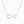 Custom gold infinity name necklace featuring names Star and Custom integrated into an infinity loop with two cutout heart accents