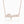 Custom rose gold diamond nameplate necklace featuring cursive script name Alyssa fully paved with sparkling CZ crystals