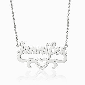 Personalized Silver Name Necklace | Custom Name Necklace