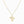Custom gold birth flower bouquet pendant necklace featuring delicate cutout flowers tied with a ribbon bow