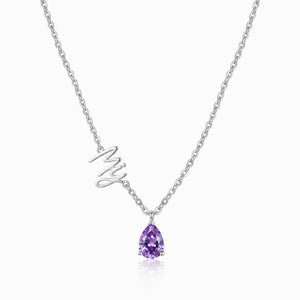 Custom Name Necklace | Collarbone Necklace