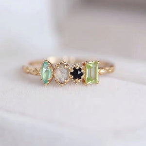 Birthstone Ring | Personalized Statement Ring