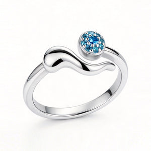 S925 Sterling Silver Ring | Evil Eye Ring