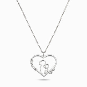 Personalized Mother &amp | Custom Name Pendant