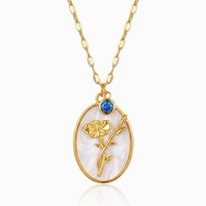 December flower necklace