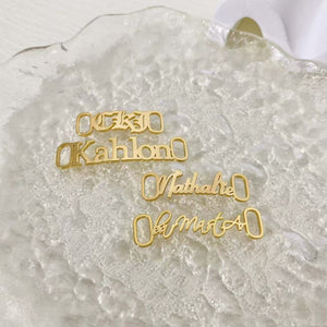 Custom Name Open Cuff Bracelet
