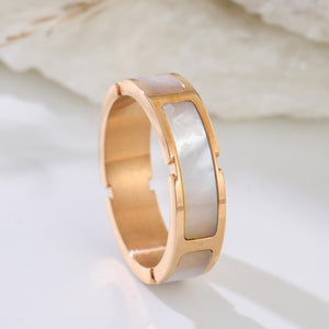 Mother of Pearl Ring | Women’s Minimalist Ring