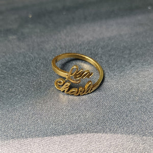 Custom Initial Ring | Personalized Alphabet Ring