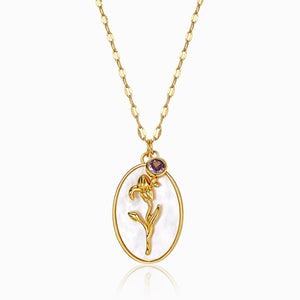 December flower necklace