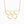 Custom gold multiple interlocking heart name necklace featuring five connected hearts with names Amanda, Melissa, Richard, Jessica, and Herbert