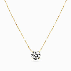 18K Gold Plated Moissanite Necklace