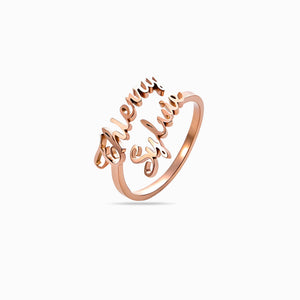 Women's Custom Name Ring | Personalized  Letter Ring