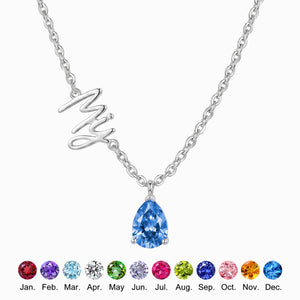 Custom Name Necklace | Collarbone Necklace