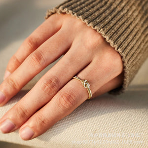 Twisted Knot Ring | S925 Sterling Silver Ring