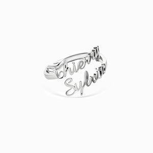 Women's Custom Name Ring | Personalized  Letter Ring