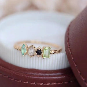 Birthstone Ring | Personalized Statement Ring