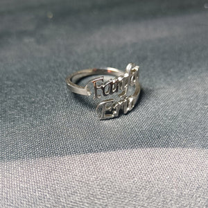 Custom Initial Ring | Personalized Alphabet Ring