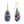 Natural Teardrop Dangles| Minimalist Accessories | Bohemian Earrings