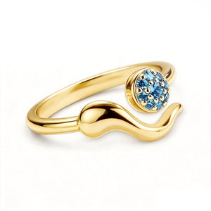 S925 Sterling Silver Ring | Evil Eye Ring