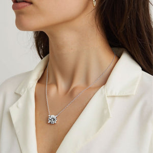 18K Gold Plated Moissanite Necklace