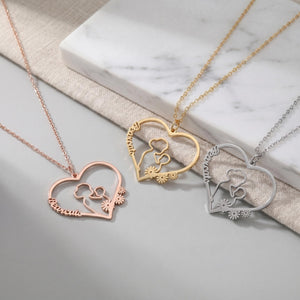 Personalized Mother &amp | Custom Name Pendant