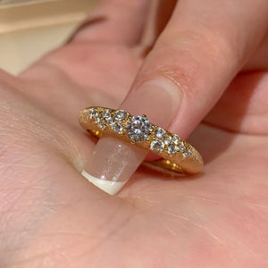 Women’s Pavé Zircon “Starry Sky” Ring