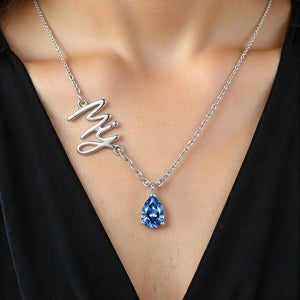 Custom Name Necklace | Collarbone Necklace