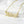 Personalized rose gold pave crystal nameplate pendant necklace on a matching link chain