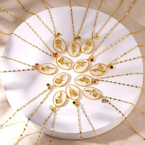 December flower necklace