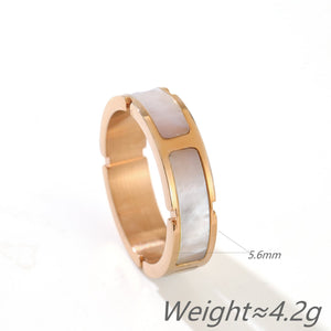 Mother of Pearl Ring | Women’s Minimalist Ring