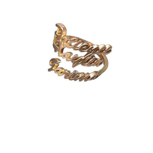 Custom Initial Ring | Personalized Alphabet Ring