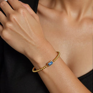 Women's birthstone bracelet