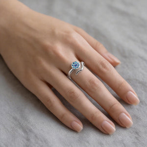S925 Sterling Silver Ring | Evil Eye Ring