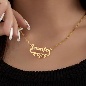 Personalized Silver Name Necklace | Custom Name Necklace