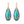 Natural Teardrop Dangles| Minimalist Accessories | Bohemian Earrings