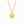 Custom gold paw print pendant necklace engraved with pet name Oliver on the main paw pad