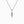 Custom number necklace with engraved date