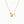 Heart shaped personalized necklace with names