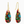 Natural Teardrop Dangles| Minimalist Accessories | Bohemian Earrings
