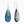 Natural Teardrop Dangles| Minimalist Accessories | Bohemian Earrings