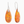 Natural Teardrop Dangles| Minimalist Accessories | Bohemian Earrings
