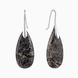 Natural Teardrop Dangles| Minimalist Accessories | Bohemian Earrings