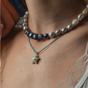 Five-pointed star necklace for women